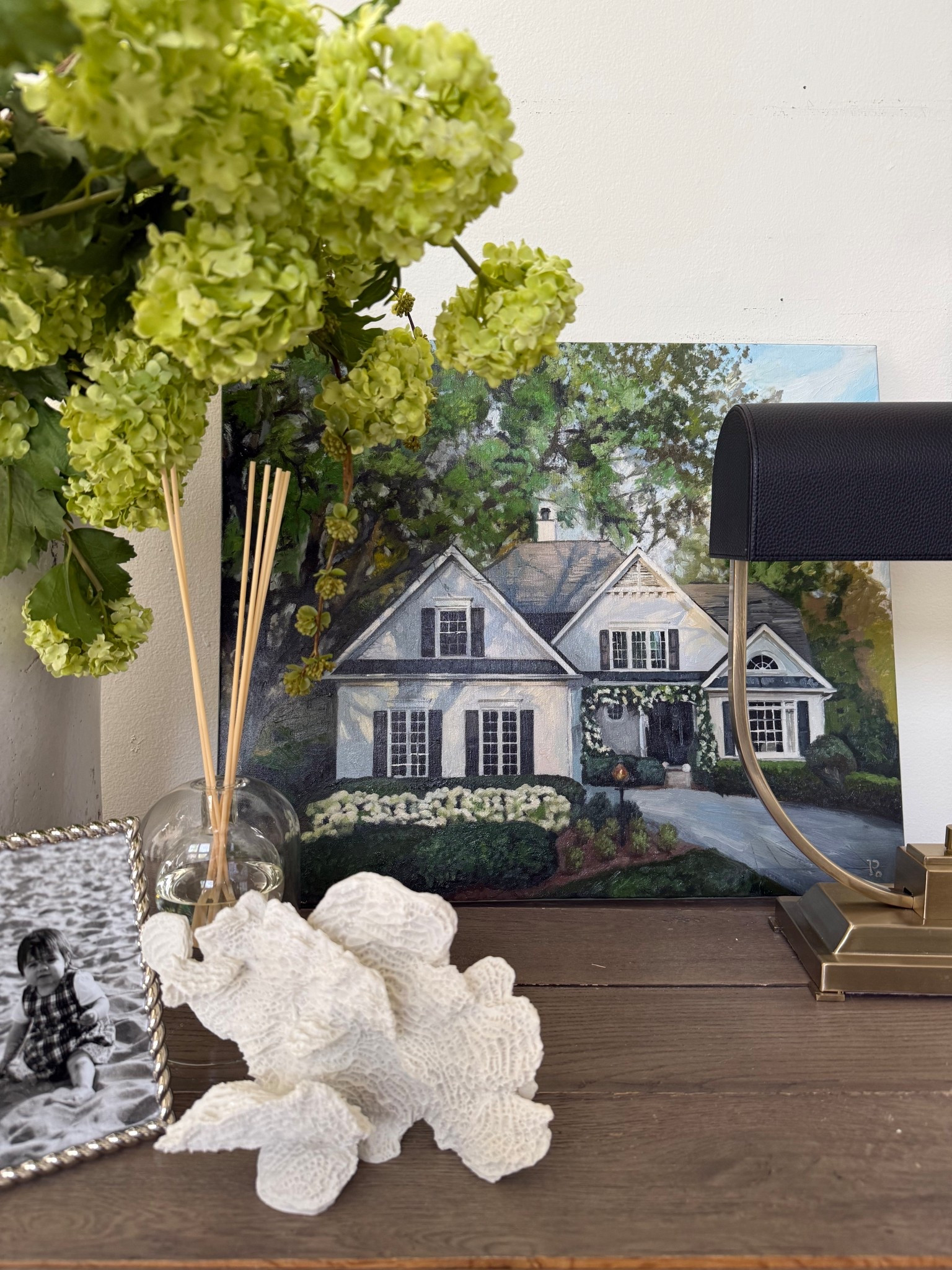 My sweet husband SHOCKED me with this stunning painting of our home! This artist does such a beautiful job with homes & portraits! The hardest part now? Trying to decide where to hang it! 

#LTKdayinmylife #LTKSeasonal #LTKHome