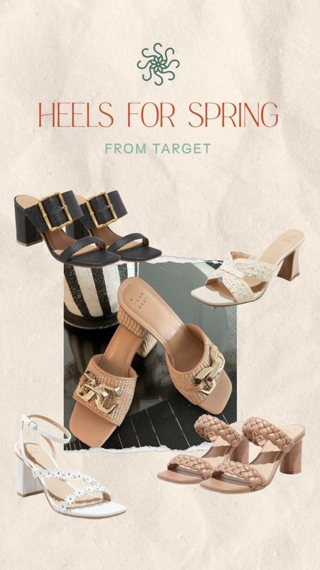 Spring is around the corner and these cute heels from Target are sure to go fast!

#LTKfindsunder50 #LTKstyletip #LTKSpringSale