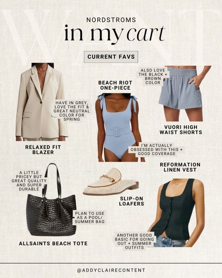 Nordstroms new arrivals: what’s in my cart
Mix of good spring and summer basics, pool/beach bag, tops for summer, summer activewear, and more!

#LTKStyleTip #LTKSeasonal #LTKFindsUnder50