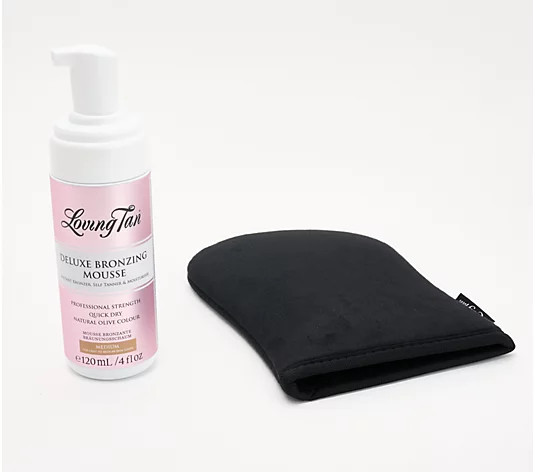 Loving Tan Deluxe Bronzing Mousse with Mitt | QVC