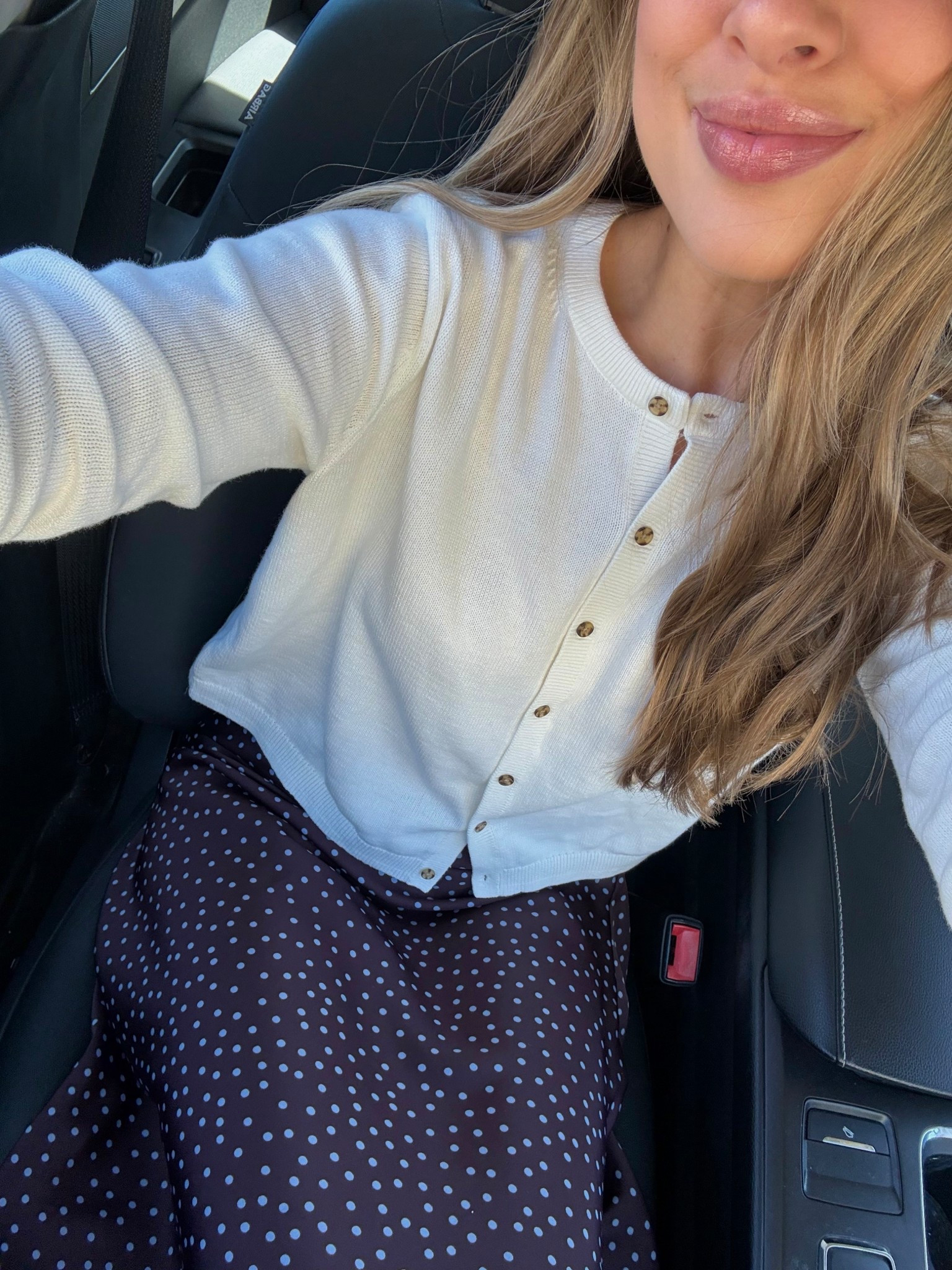 Wearing a size S in my Gap 100% cotton relaxed crop cardigan (Also have it in pink & love) It’s 20% off rn!
Skirt is from Zara so I can’t link it. It’s their “Satin effect midi skirt”

#LTKootd #LTKSaleAlert #LTKSpringSale