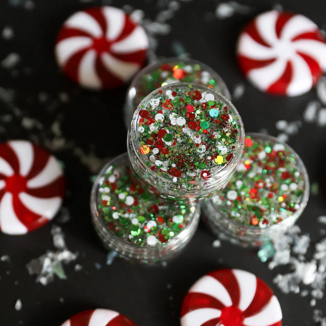 Holly Jolly | Hair Glitter Gel | Etsy (US)