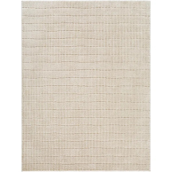 Our PNW Home x Livabliss Boho Scandi High Pile Light Beige Area Rug | Wayfair North America