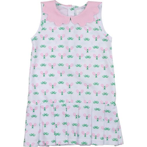 Pink And Green Tennis Dress | Cecil and Lou