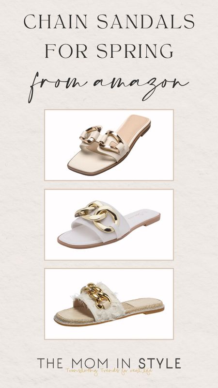 Chain Sandals From Amazon 👡

spring sandals // chain sandals // flat sandals // spring shoes // amazon fashion // amazon finds // amazon fashion finds // amazon shoes // affordable shoes

#LTKstyletip #LTKfindsunder50 #LTKshoecrush