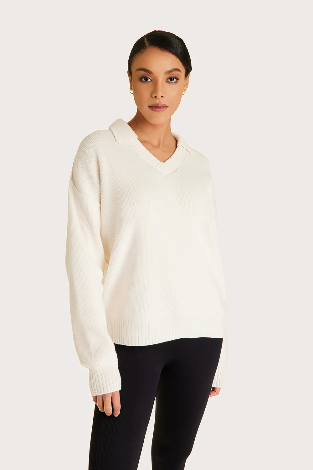 Diana Sweater Bone | Chic & Comfortable | Alala