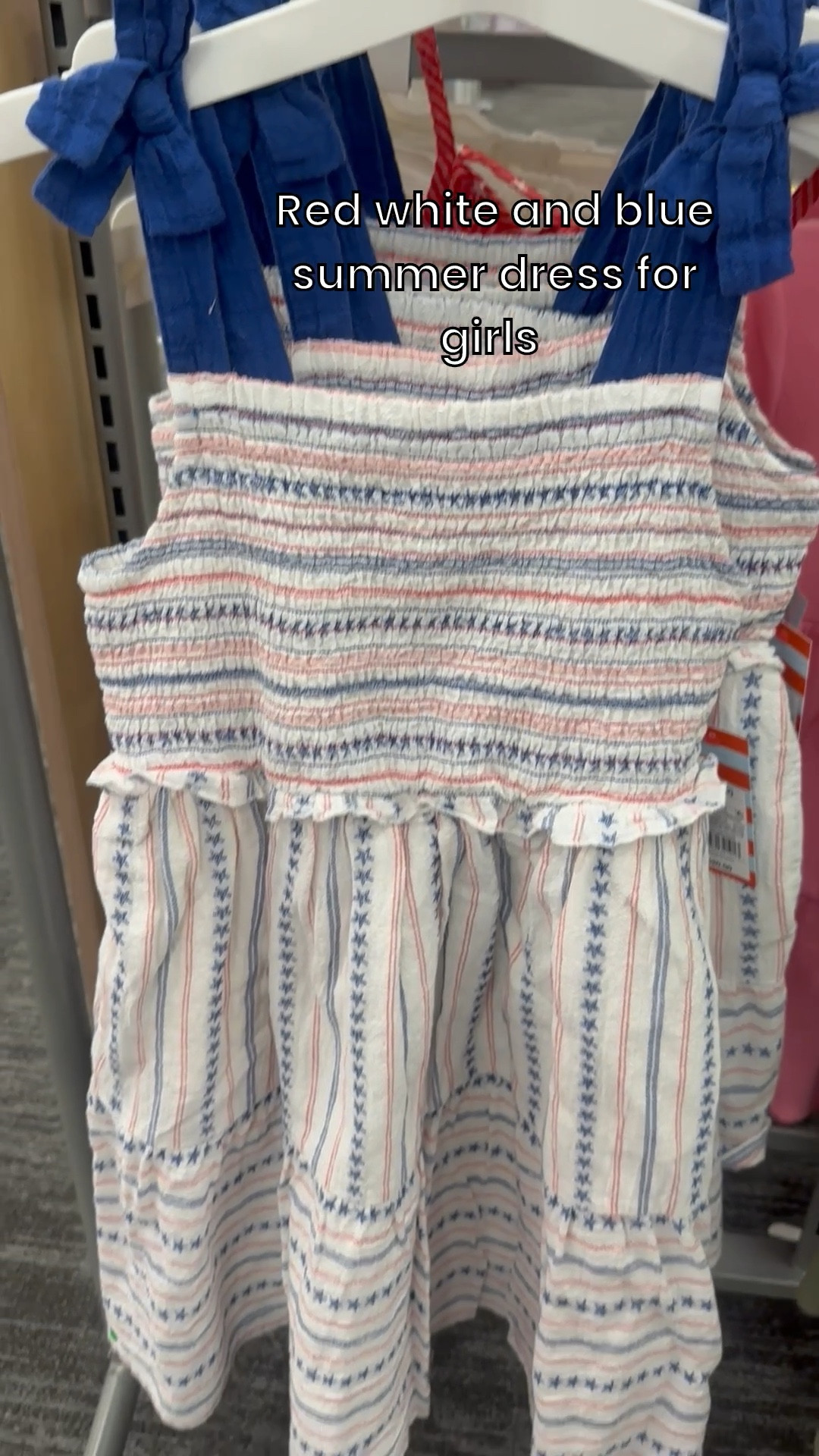 Girls 4th of July red white and blue dress for kids 

#LTKFindsUnder50 #LTKKids