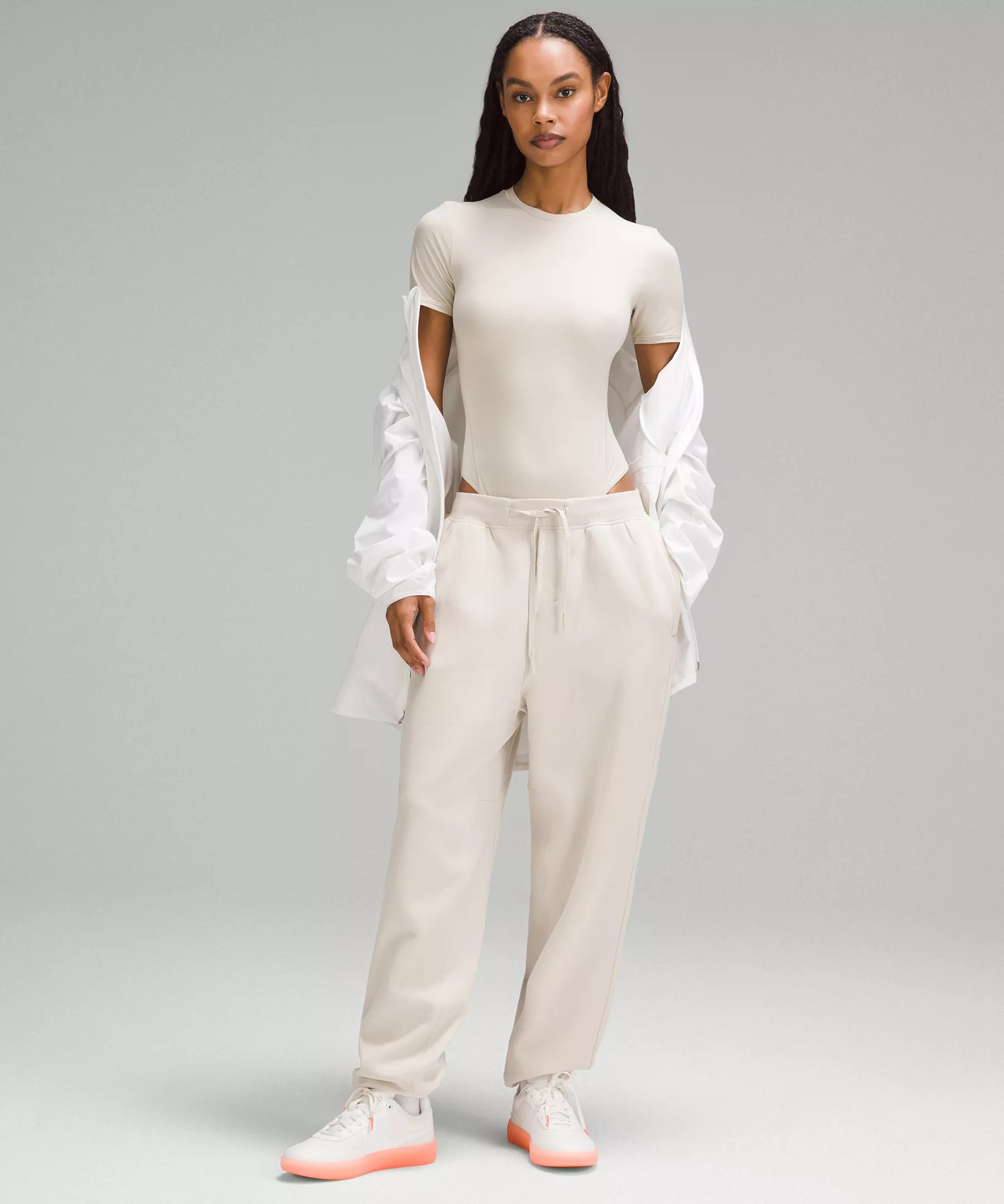 Wundermost Ultra-Soft Nulu Short-Sleeve Crew Thong Bodysuit | Lululemon (US)