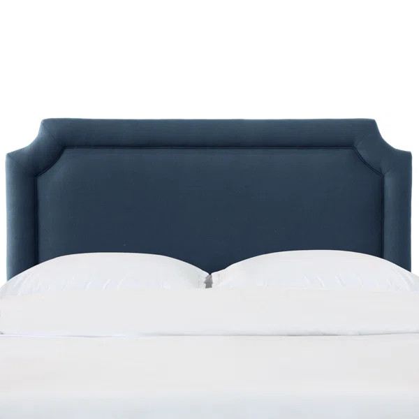 Schmitt Notched California King Upholstered Panel Headboard | Wayfair North America