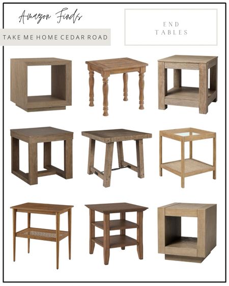 AMAZON FINDS - side tables

Okay so many beautiful affordable side table options!!!

End table, side table, accent table, living room, living room table, amazon home, Amazon finds 

#LTKhome #LTKfindsunder100 #LTKsalealert