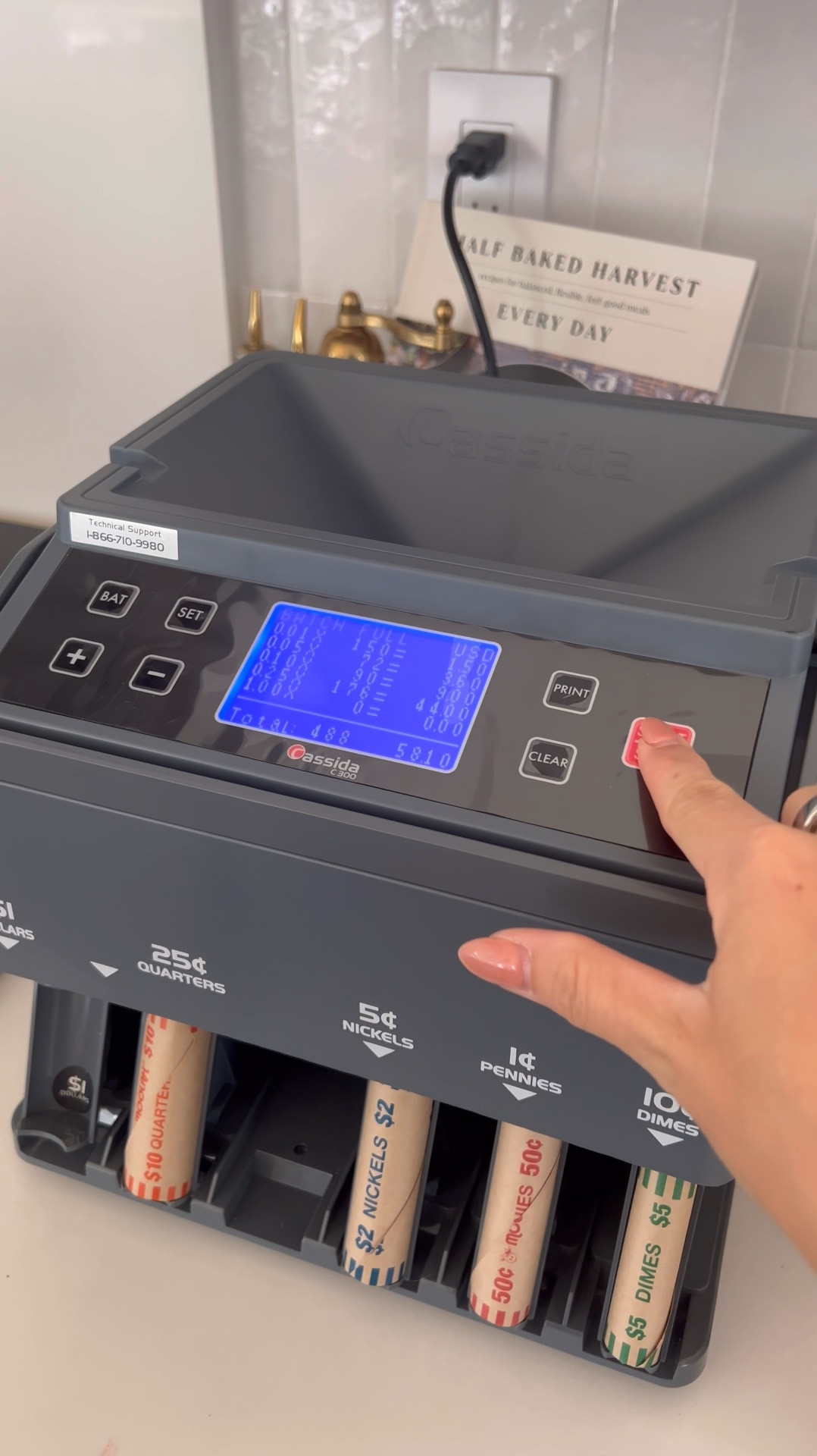 you didn’t know you needed this until now! 

I can’t be the only one with containers of change saved up taking up storage space & hand rolling we all know takes ages and places with change counters like @publix take 10%! Whether you have change saved or you’re needing to empty your kids piggy banks to make more room for them to save more, this automatic change sorter is a total game changer! It pretty much pays for itself! So quick and easy to use! 💰 

#musthave #momlife #homefind #walmartfind #iywyk #momfind #saving #save #savinghack #homefinds #homemusthave

#LTKKids #LTKVideo #LTKHome