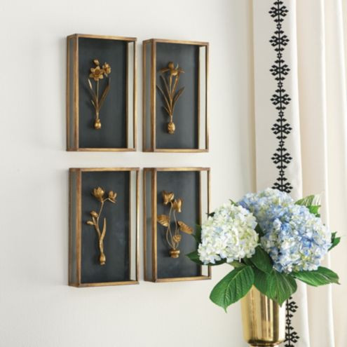 Fleur De Tole Black Wall Decor | Ballard Designs, Inc.