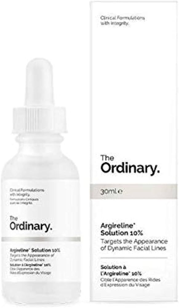The Ordinary Argireline 10% Serum - 30ml Aloe Vera Scented Anti-Wrinkle Moisturizer for Oily Skin | Amazon (US)