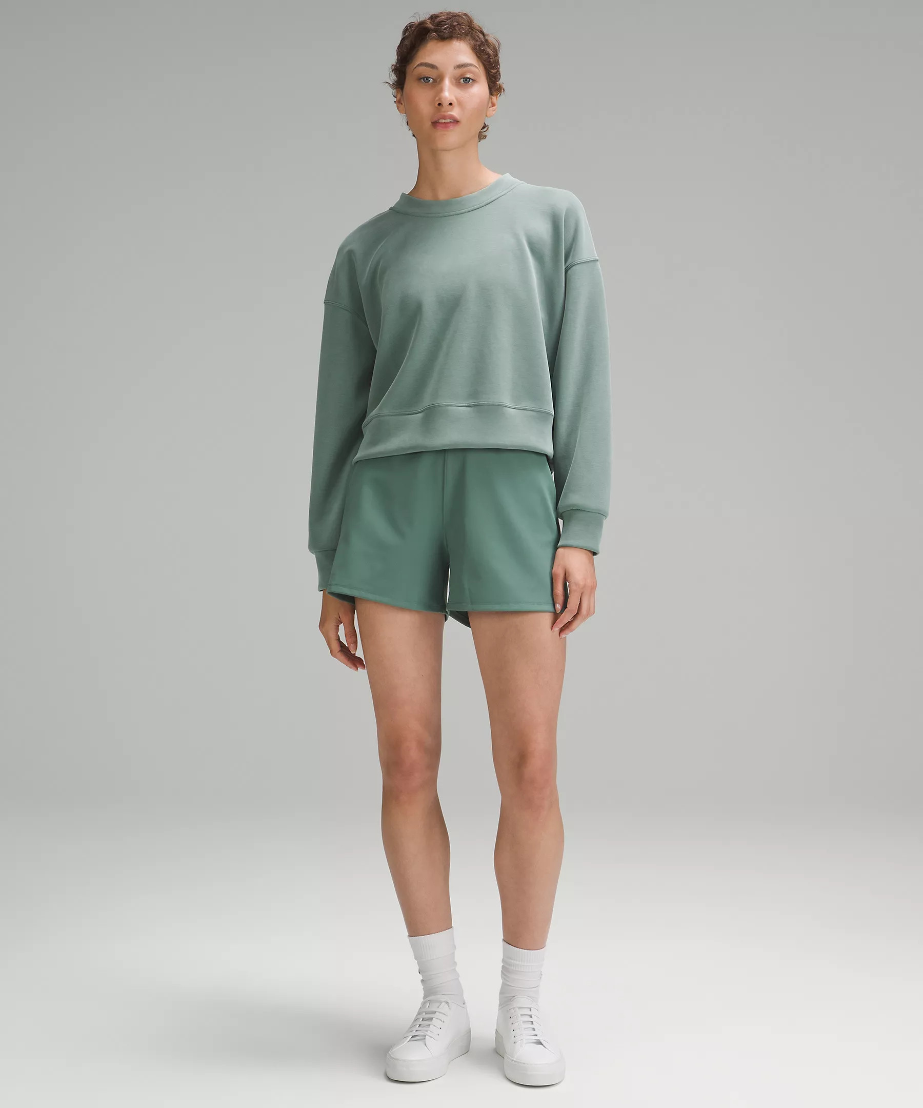 Softstreme Perfectly Oversized Cropped Crew | Women's Hoodies & Sweatshirts | lululemon | Lululemon (US)