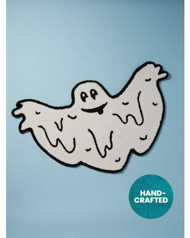 20x32 Ghost Shaped Hooked Scatter Rug | HomeGoods