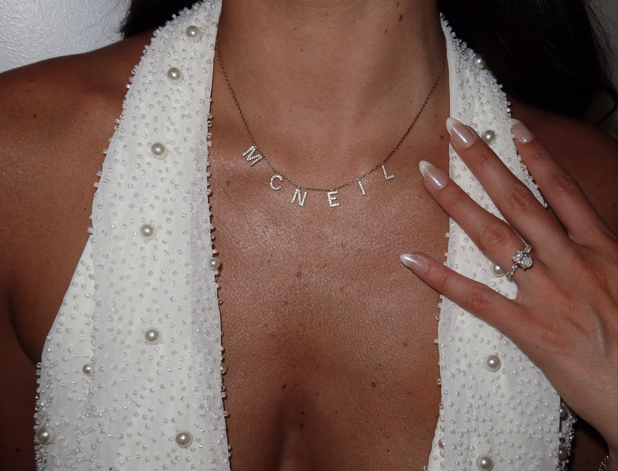 Last name necklace for my bachelorette 💍

#LTKstyletip #LTKwedding #LTKsalealert