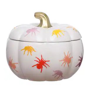 6.25" Spider Covered Pumpkin Bowl with Lid by Ashland® | Michaels Stores