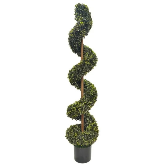 My Texas House 48" Swirl Boxwood Topiary | Walmart (US)