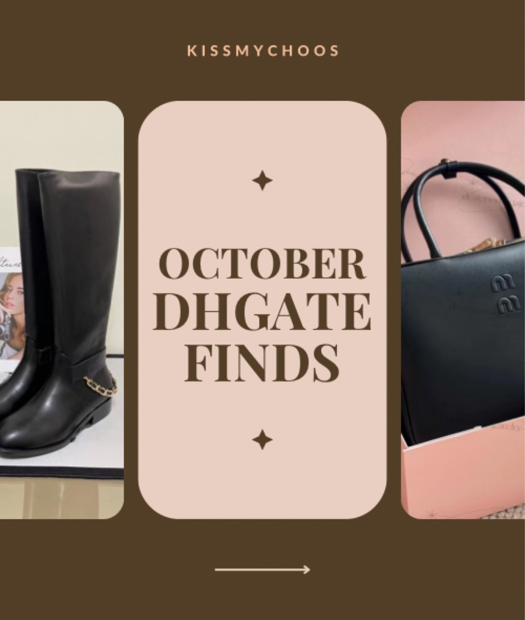 I spend hours on #dhgate so you don’t have to! 

Here are my favourite October finds with a focus on fall fashion. All items are well rated (though I encourage you to do your due diligence and message the seller for additional photos) and from sellers with positive ratings. 

Full details are on my blog: Kissmychoos.com/2024/10/october-2024-dhgate-finds.html

#LTKItBag #LTKFindsUnder100 #LTKShoeCrush