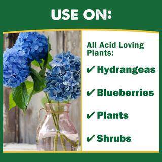 6 lb.​ Organic Hydrangea and Blueberry Soil Acidifier with Sulfur and Gypsum | The Home Depot