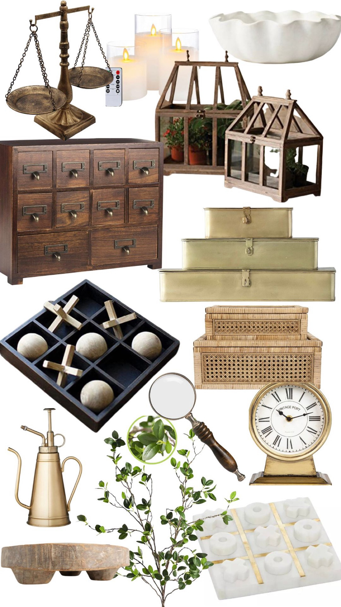 Favorite picks for home accents and decor for shelves, coffee tables and desks. Perfect January decor!