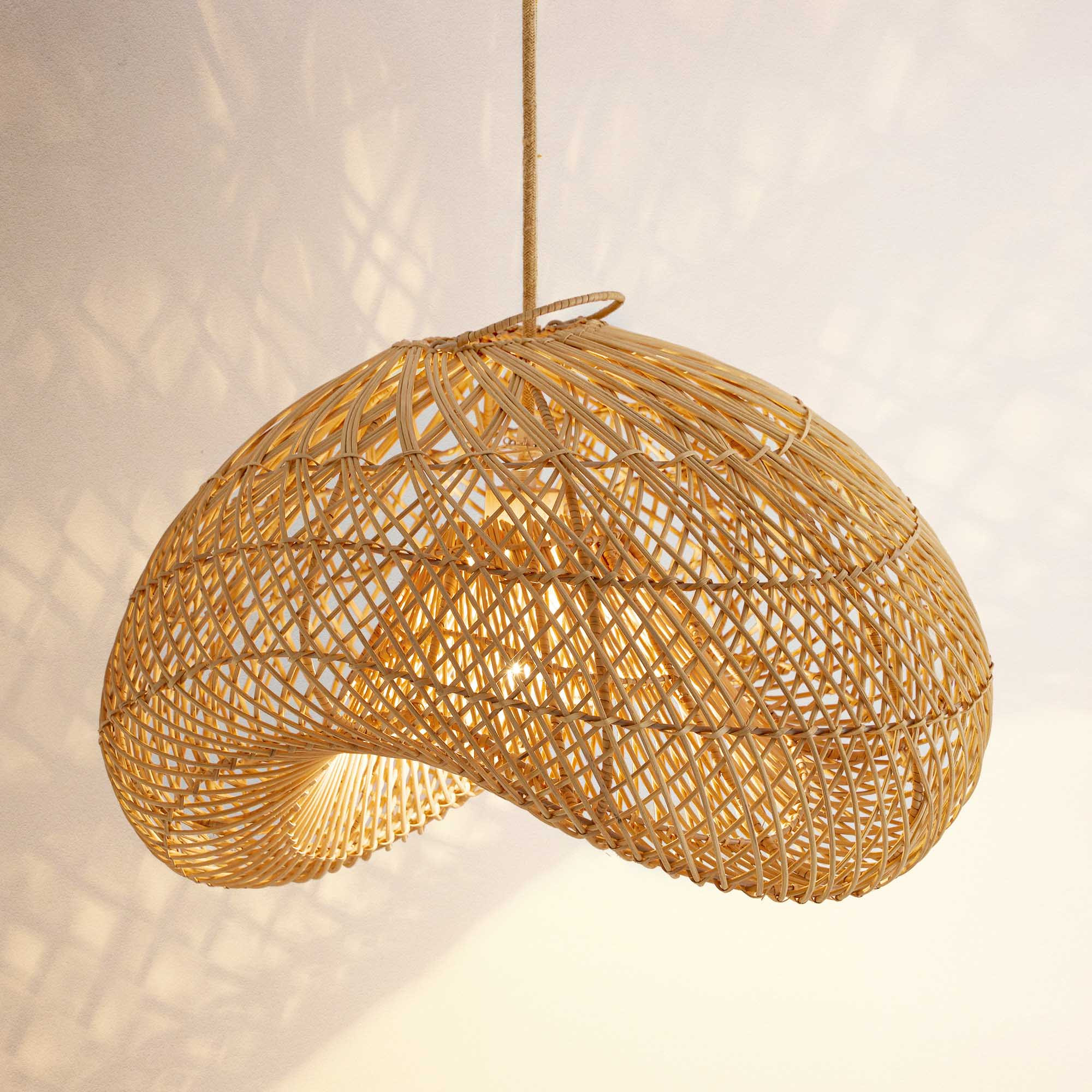 Sepherina Rattan Pendant Light | Rowabi