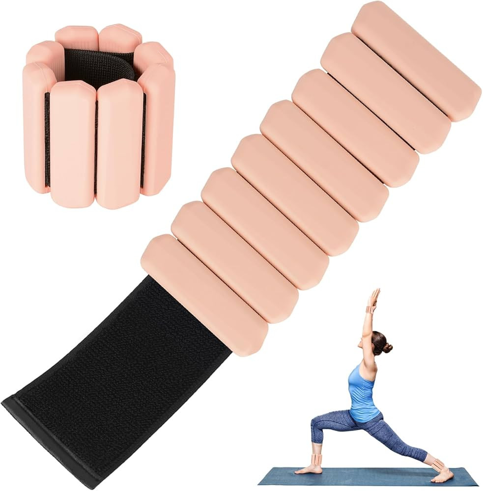 Amazon.com: Wrist Weights Set of 2(1Lbs Each), Adjustable Wrist and Ankle Weights for Women and M... | Amazon (US)