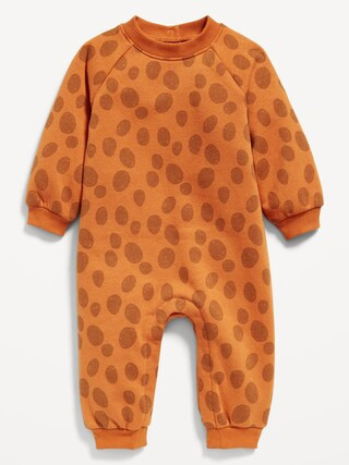 Long-Sleeve Fleece One-Piece Jumpsuit for Baby | Old Navy (US)