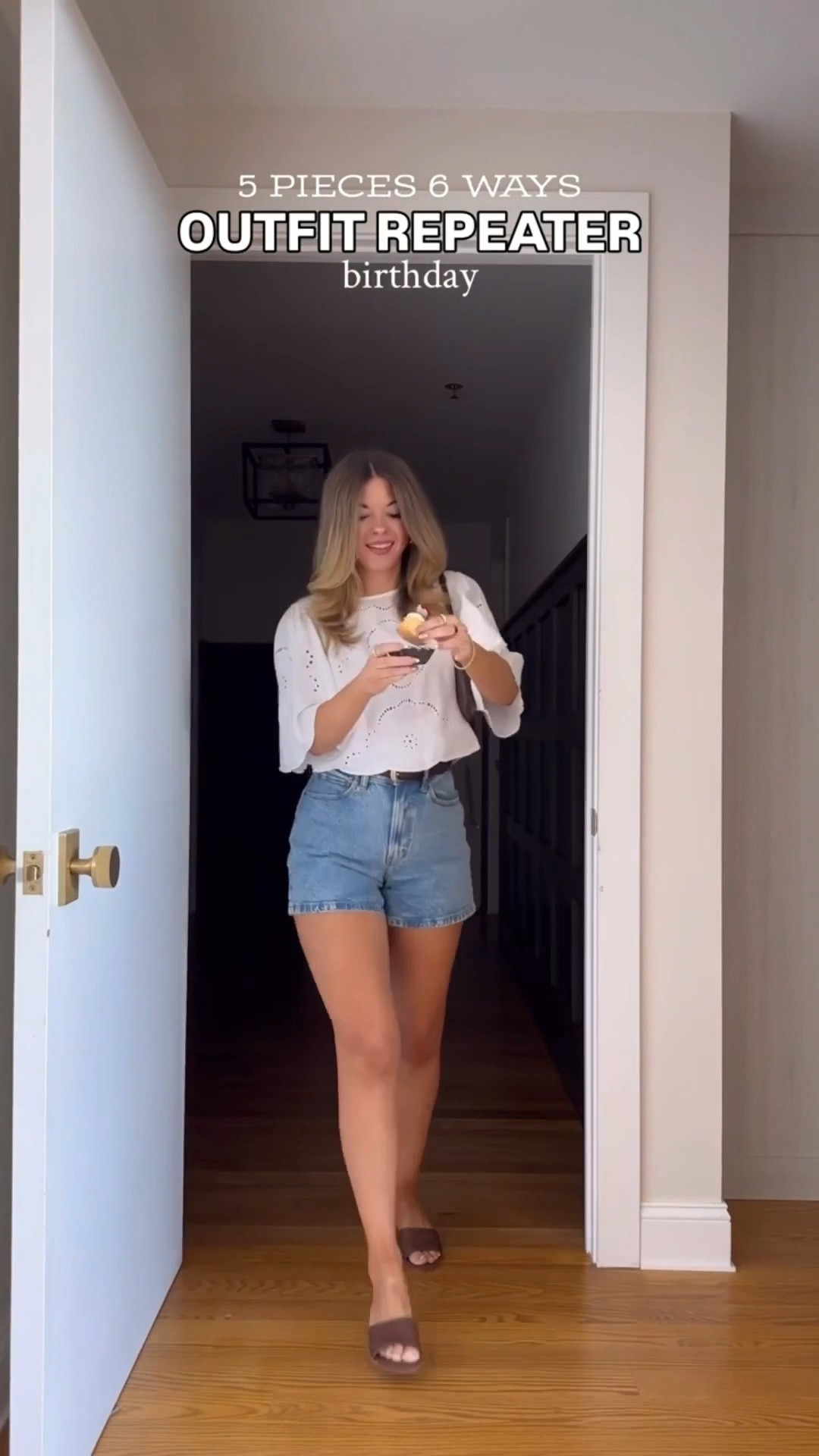 Abercrombie denim dad shorts and khaki pleated shorts styled multiple ways for spring and summer. 

Wearing my usual small tops. 
25 in shorts. 

Casual everyday
Denim shorts
Summer looks
Pleated shorts
Workwear
Brunch
Shopping
Sight seeing
Vacation 







#LTKootd #LTKdayinmylife #LTKSeasonal