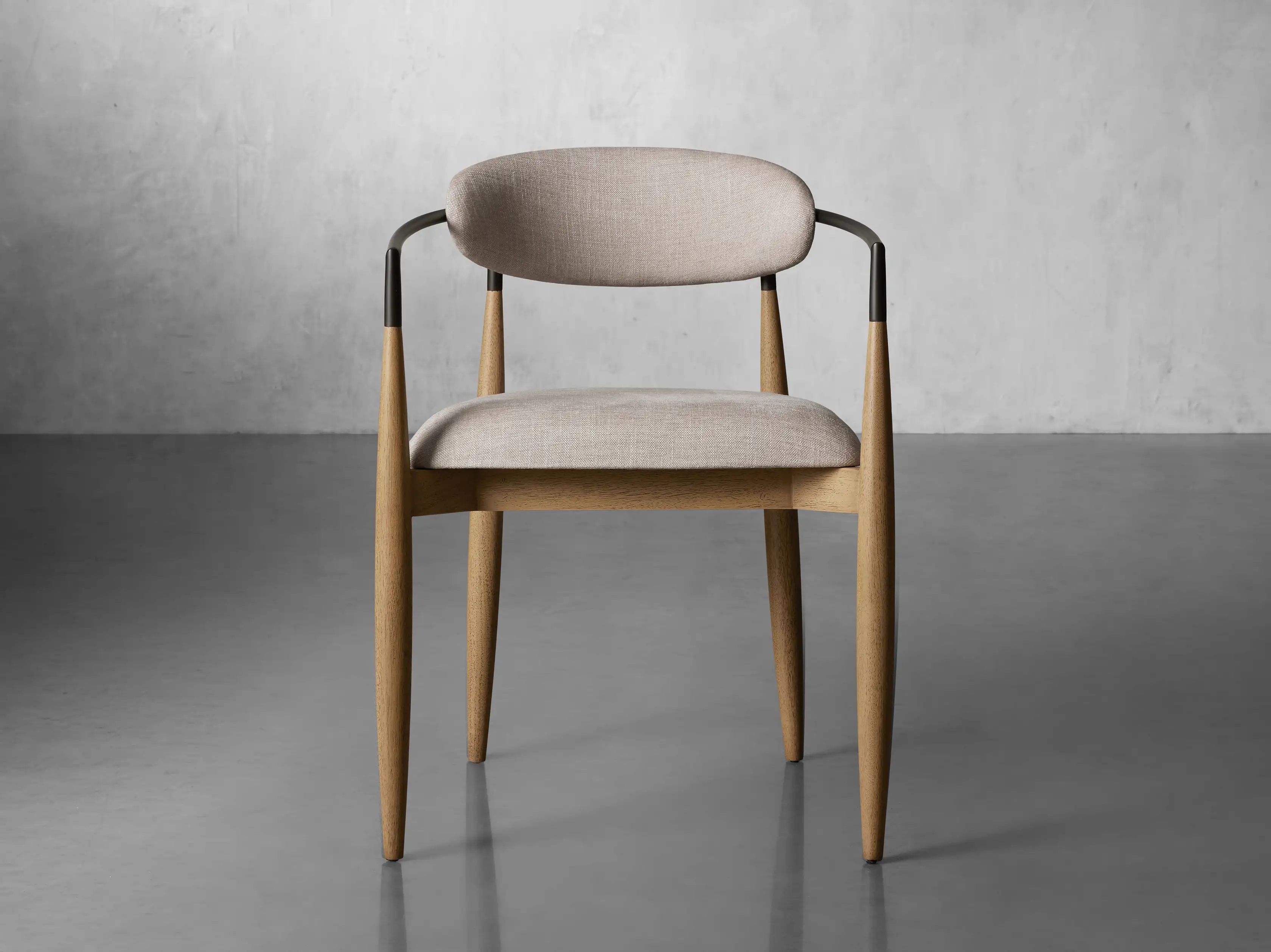 Jagger Dining Arm Chair in Natural | Arhaus