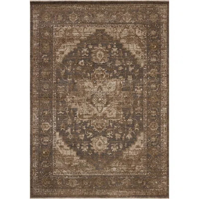 Loloi Haywood Charcoal / Mocha Area Rug | Wayfair North America