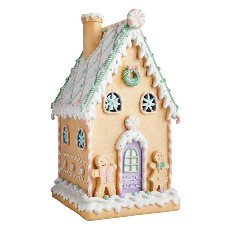 Mrs. Claus' Bakery Gingerbread House with LED, 20" | At Home