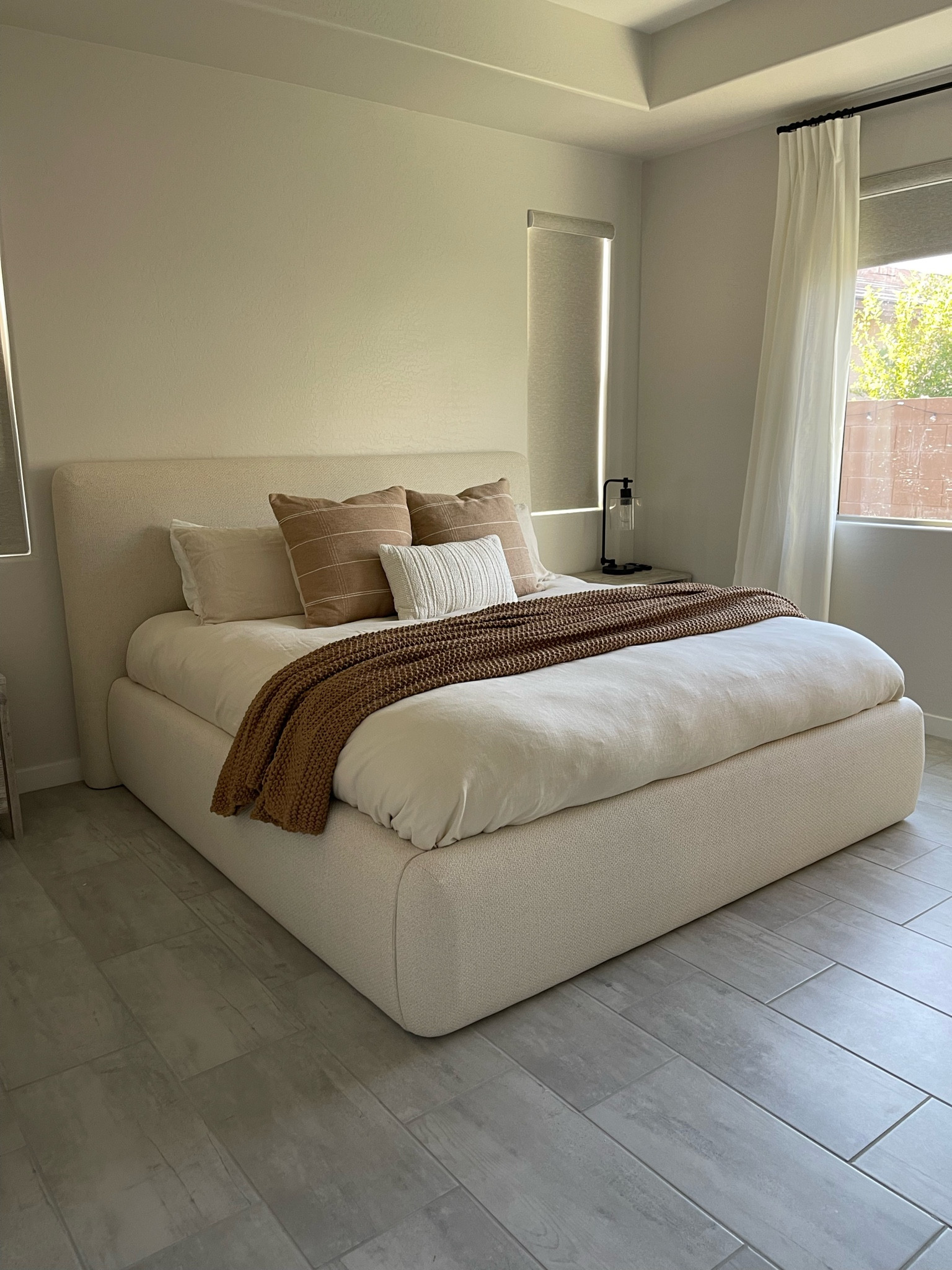 The bed of my dreams ☁️ 🫶🏻

#bedframe #bedroominspo #neutralbed #bedding #affordablebedframe #neautralbedding #comfybed 

#LTKstyletip #LTKFind #LTKhome