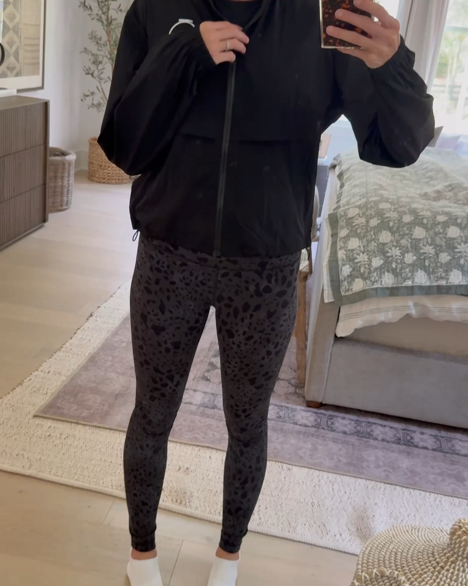 $25 Amazon lightweight jacket perfect for the Fall & working out 🍂 I got it embroidered with my equestrian company logo 🤍

#LTKActive #LTKfitnessgoals #LTKootd