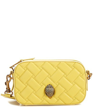 Kurt Geiger London Kensington Small Camera Crossbody Bag - Yellow | Dillard's