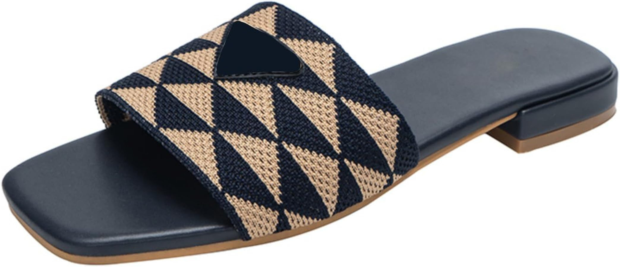 Women'S Embroidered Band Sandals Toe Flat Sandals Summer Shoes For Party, Park, Baech | Amazon (US)