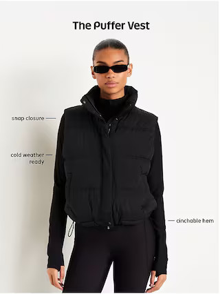 Water-Resistant Puffer Vest | Old Navy (US)