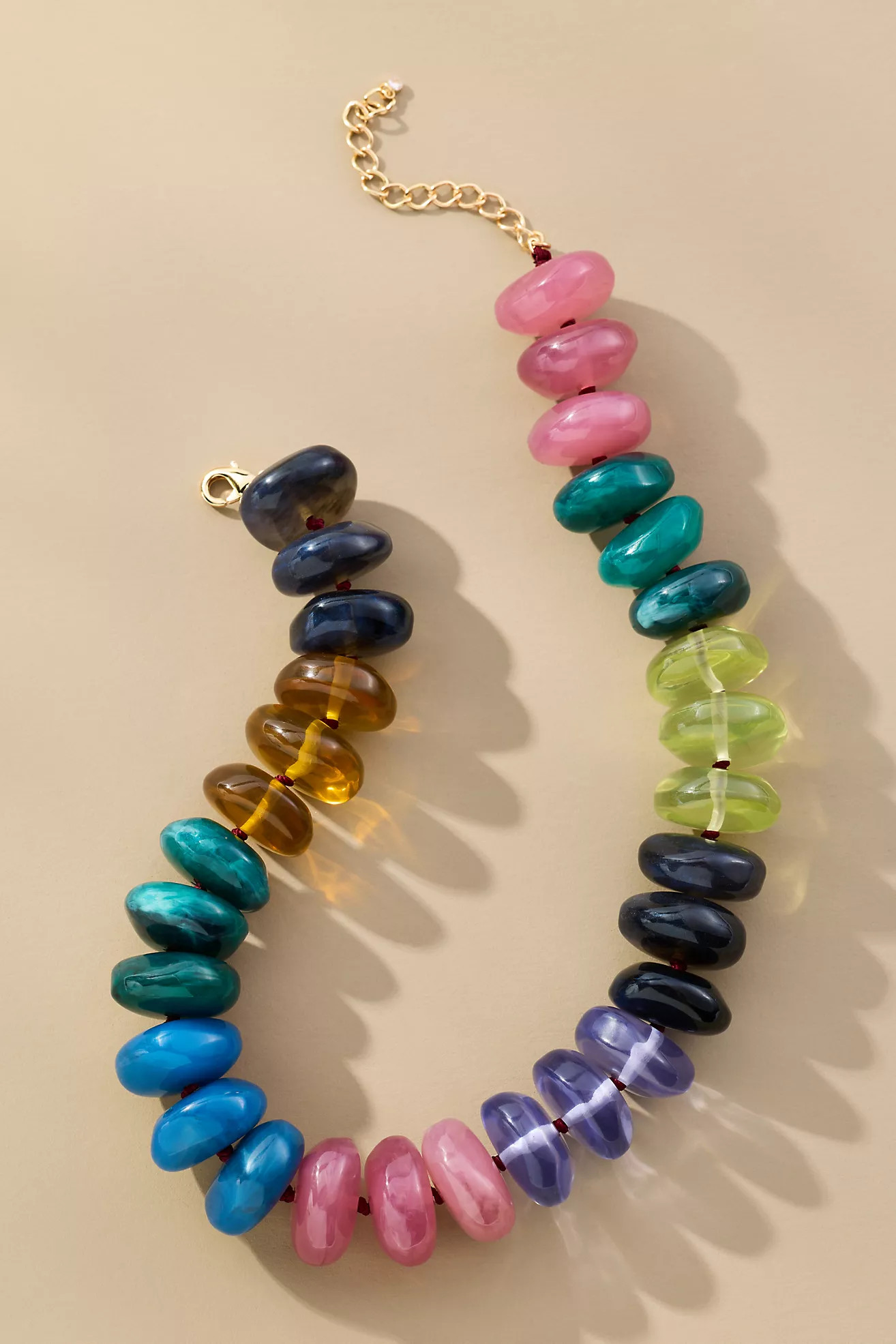 Chunky Rainbow Necklace | Anthropologie (US)