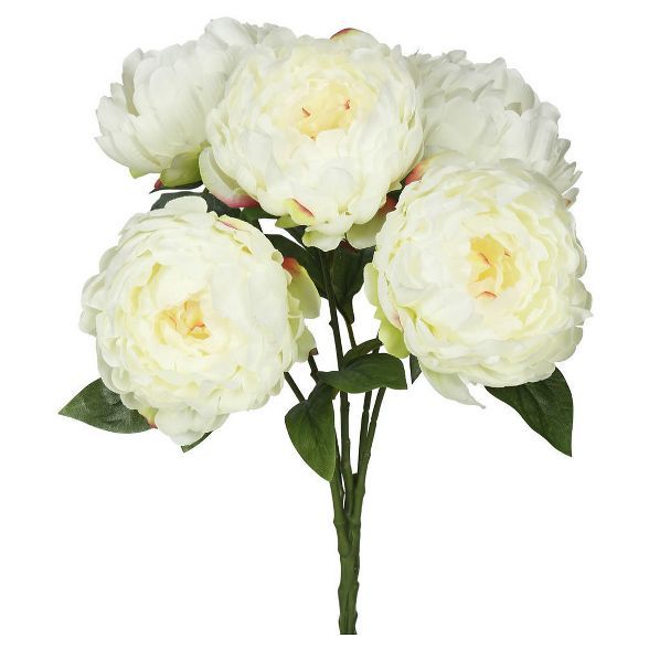 Artificial Peony Bunch (20") - Vickerman | Target