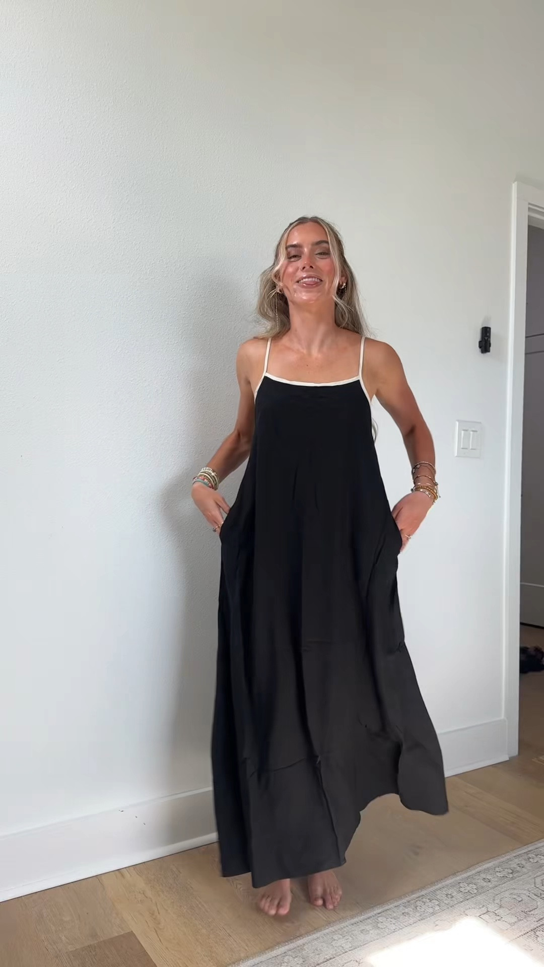 Amazon size XS CHARTOU Women Summer Spaghetti Straps Linen Sleeveless Maxi Long Flowy Dress

#LTKootd #LTKSaleAlert #LTKdayinmylife