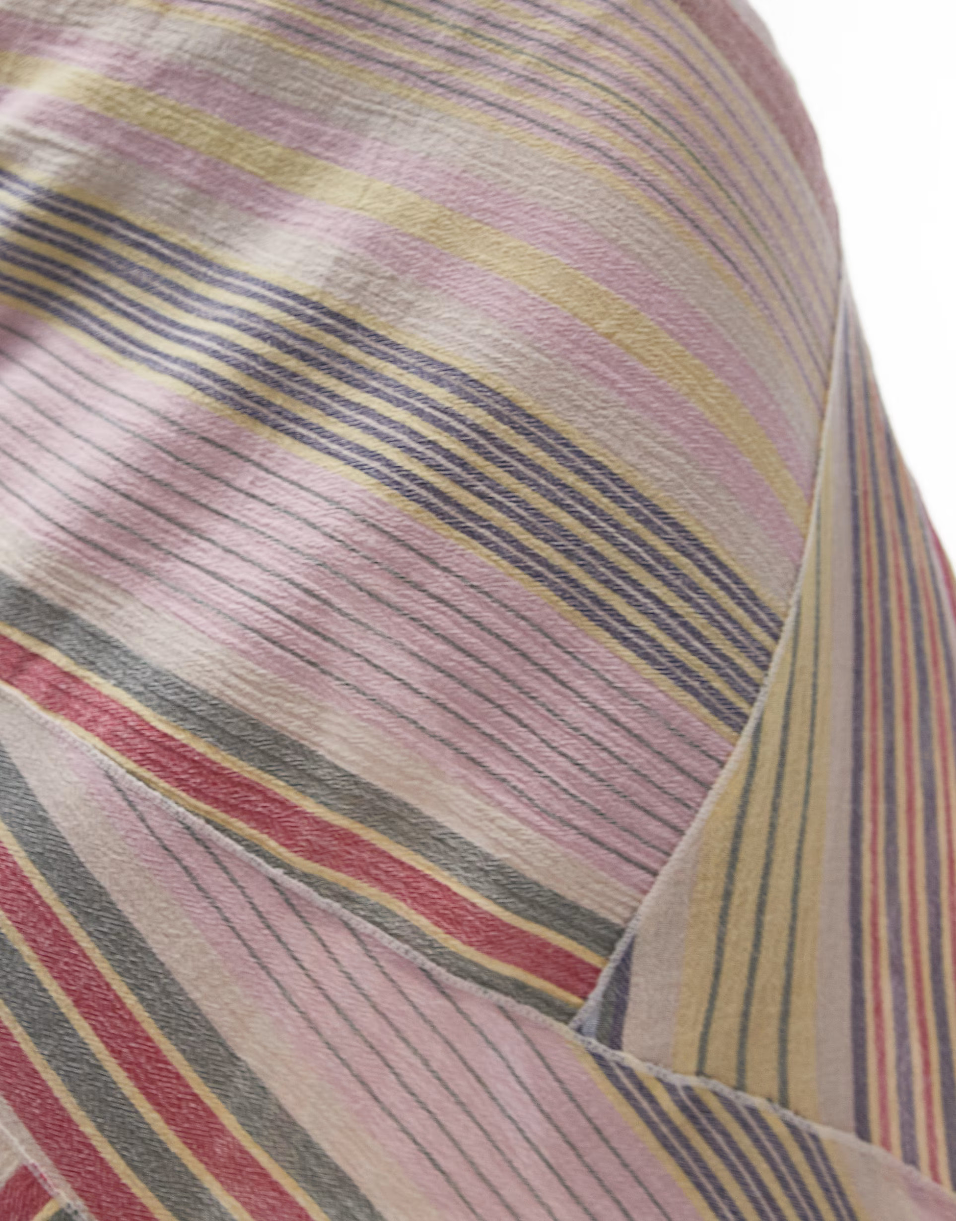 Topshop laundered cutabout midi skirt in multi stripe | ASOS (Global)