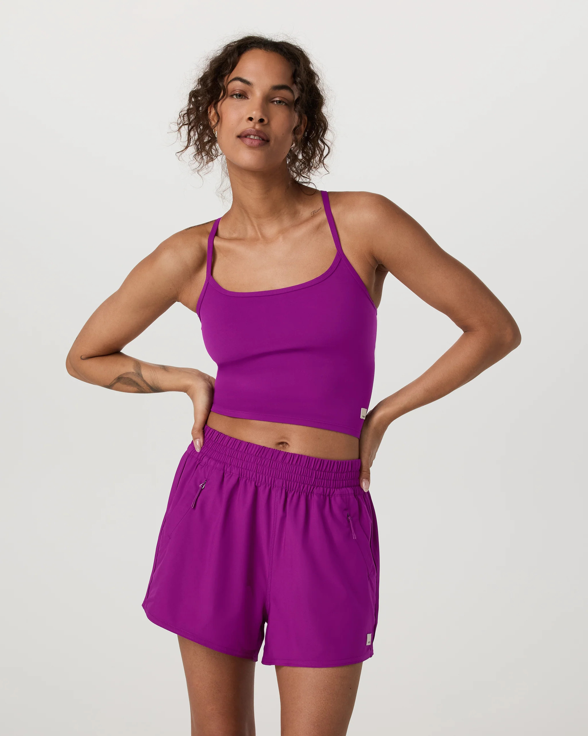 Vuori AllTheFeels™ Tank 2.0 | Magenta Workout Tank Top | Vuori | Vuori Clothing (US & Canada)