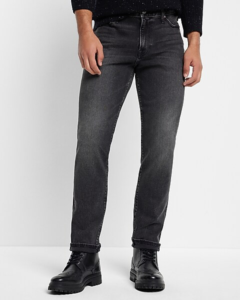 Slim Black Stretch Jeans | Express