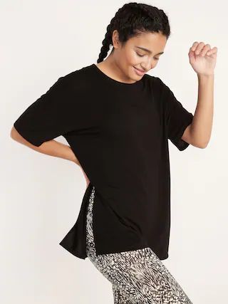 Oversized UltraLite All-Day Performance T-Shirt for Women | Old Navy (US)