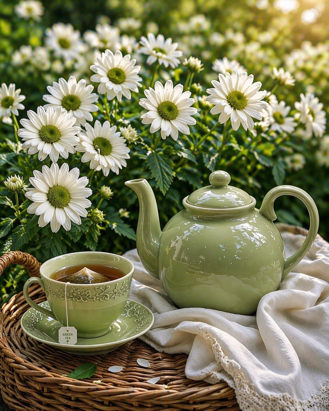 Green Tea Morning Set 🤍
a quiet morning like this just feels so peaceful 🤍
soft green tea set + fresh flowers is my favorite way to start the day


#LTKOver40 #LTKSeasonal #LTKHome