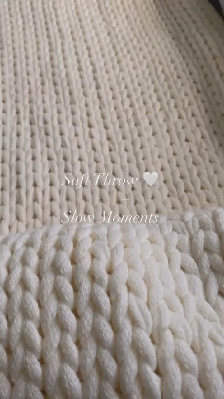 🧶 Cozy meets chic with this ultra-soft Chunky Knit Throw Blanket! Perfect for layering over your bed or snuggling on the couch. Neutral, textured, and timeless — your space just got a whole lot warmer. 🤍

✨ Style Tip: Pair it with waffle-knit bedding for that extra cozy contrast.

ChunkyKnitBlanket NeutralDecor ThrowBlanketStyle CozyVibesOnly HomeDecorLover  linens and hutch Interior Inspo WarmAndCozy LayeredBeddingLook TexturedThrows HomeEssentials FallReadyHome moderncozystyle



#LTKHome #LTKmomlife #LTKSeasonal