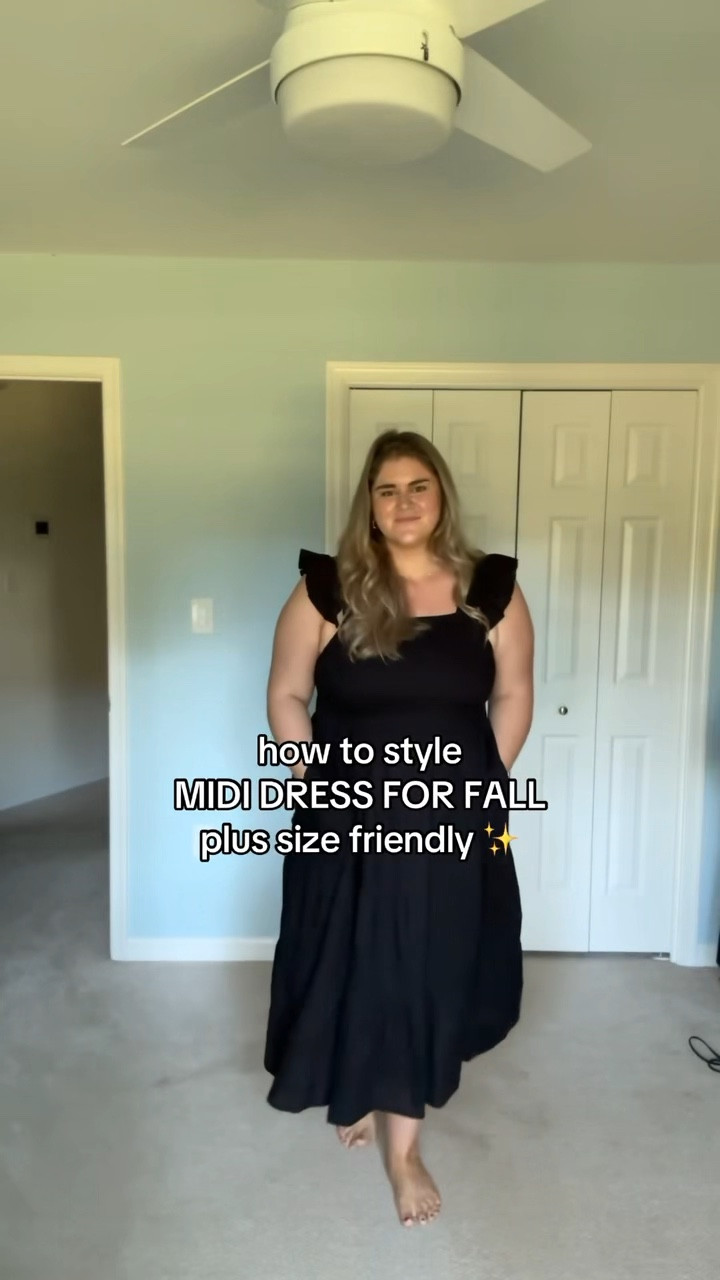 Loving how versatile my Carla Kiley Collection dress is for fall! 🍂

#LTKVideo #LTKPlusSize