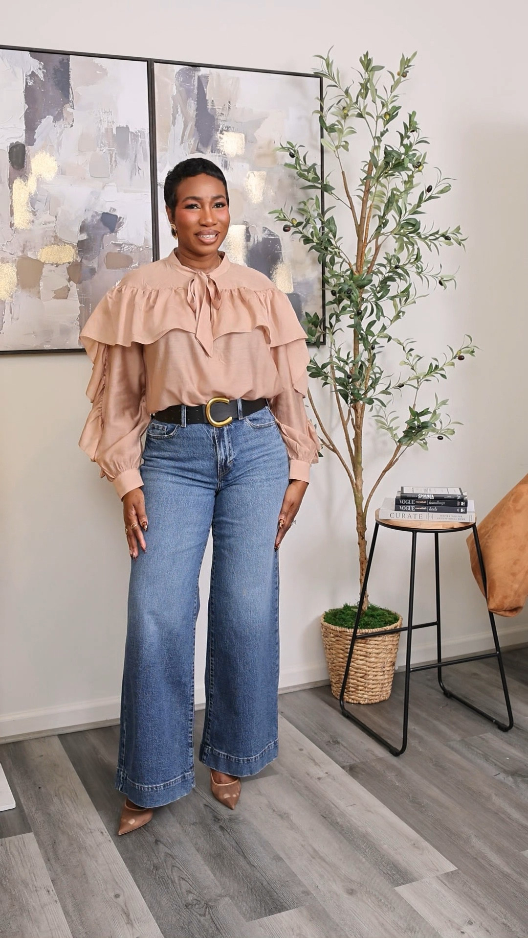 JCPenney Fall Fashion… This ruffle top is such a vibe pairs with wide leg jeans. Easy lunch date outfit.
Size medium top
Size 8 jeans (size up for a more relaxed fit)


Follow my LTK @KerrySpence_ on the @shop.LTK app to view this post and get my exclusive app-only content!

#liketkit #LTKStyleTip #LTKSeasonal #LTKSaleAlert
@shop.ltk
https://liketk.it/5qFyS