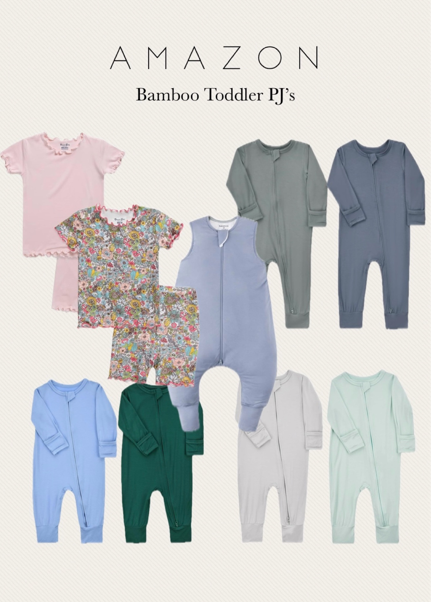 Some of my favorite affordable baby/toddler bamboo pajamas from Amazon! They are all so soft and such a great price point 🙌🏻
.
.
.
.
.
.
#amazonkids #toddlerpjs #babypjs #babyclothes #amazonkidsfashion #amazonfinds #bamboopjs #sleepsack #babysleepwear

#LTKFindsUnder50 #LTKKids #LTKBaby
