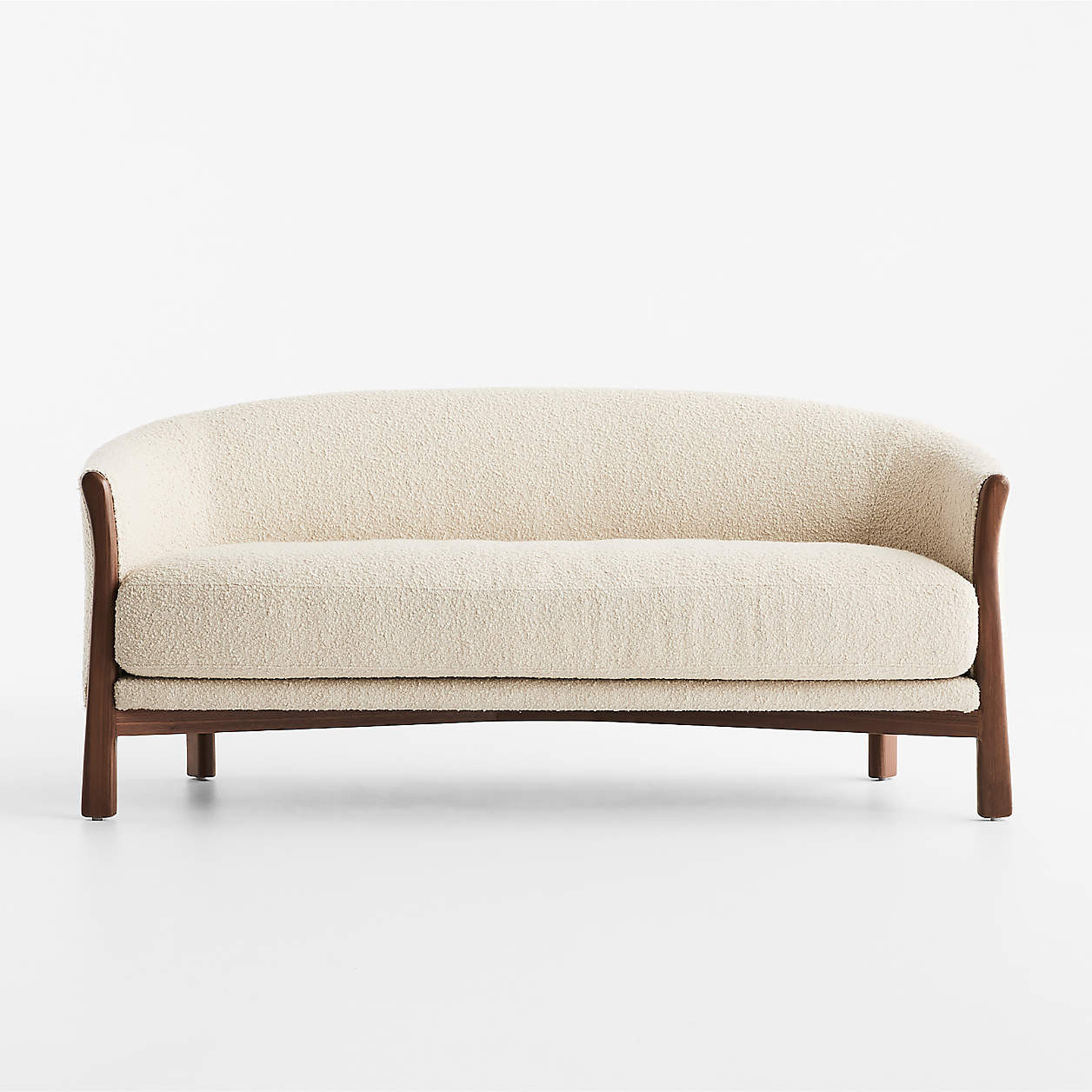 Lillemor Settee + Reviews | Crate & Barrel | Crate & Barrel